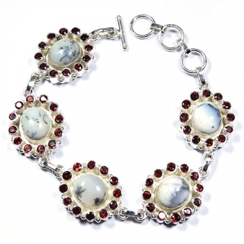 Top design best selling 925 sterling silver statement bracelet